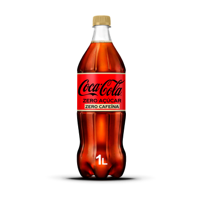 Coca-cola Zero Cafeína e Zero Açúcar 1lt